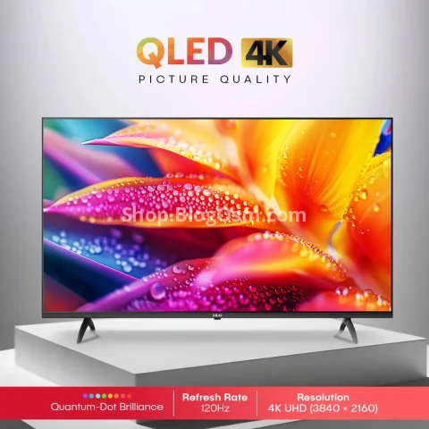 AKAI 254cm (100 Inch) 4K Ultra HD Smart Google QLED TV