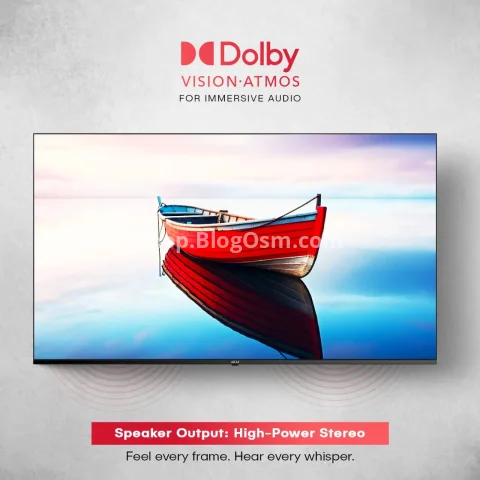 AKAI 254cm (100 Inch) 4K Ultra HD Smart Google QLED TV