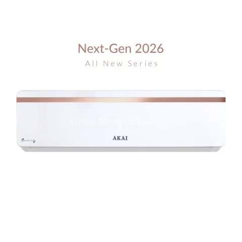 Akai Nilgiree 1.5 Ton 3-Star Inverter AC, Flexi Mode 8-in-1, (Cools at 55°C degrees, 100% Copper, AKSI-183PQE, 2026 Model)