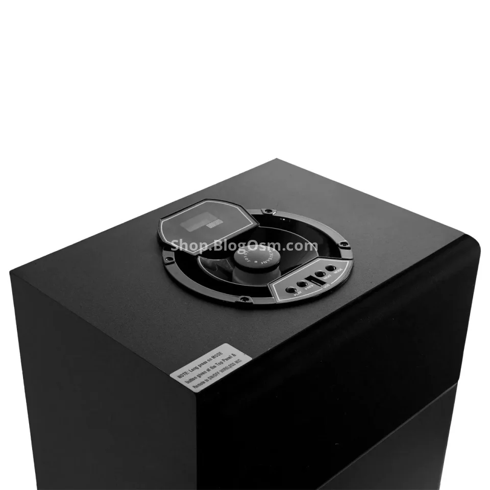 AKAI UltraBoom-80 Bluetooth Party Speaker with wireless Mic | 80W RMS | Karaoke | RGB LED Lights | Digital Display