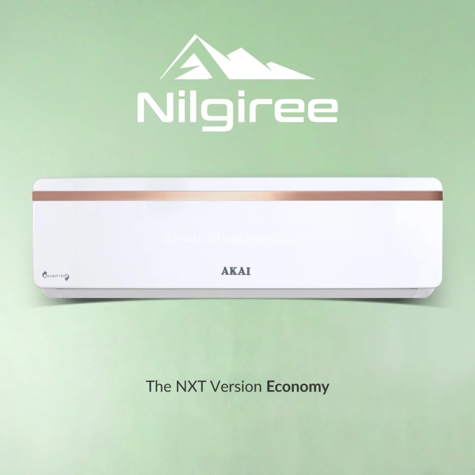 Akai Nilgiree 1.5 Ton 3-Star Inverter AC, Flexi Mode 8-in-1, (Cools at 55°C degrees, 100% Copper, AKSI-183PQE, 2026 Model)