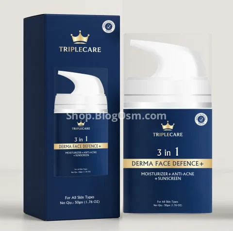 Sunscreen SPF 50 PA+++ for Oily and Acne Prone Skin - TripleCare