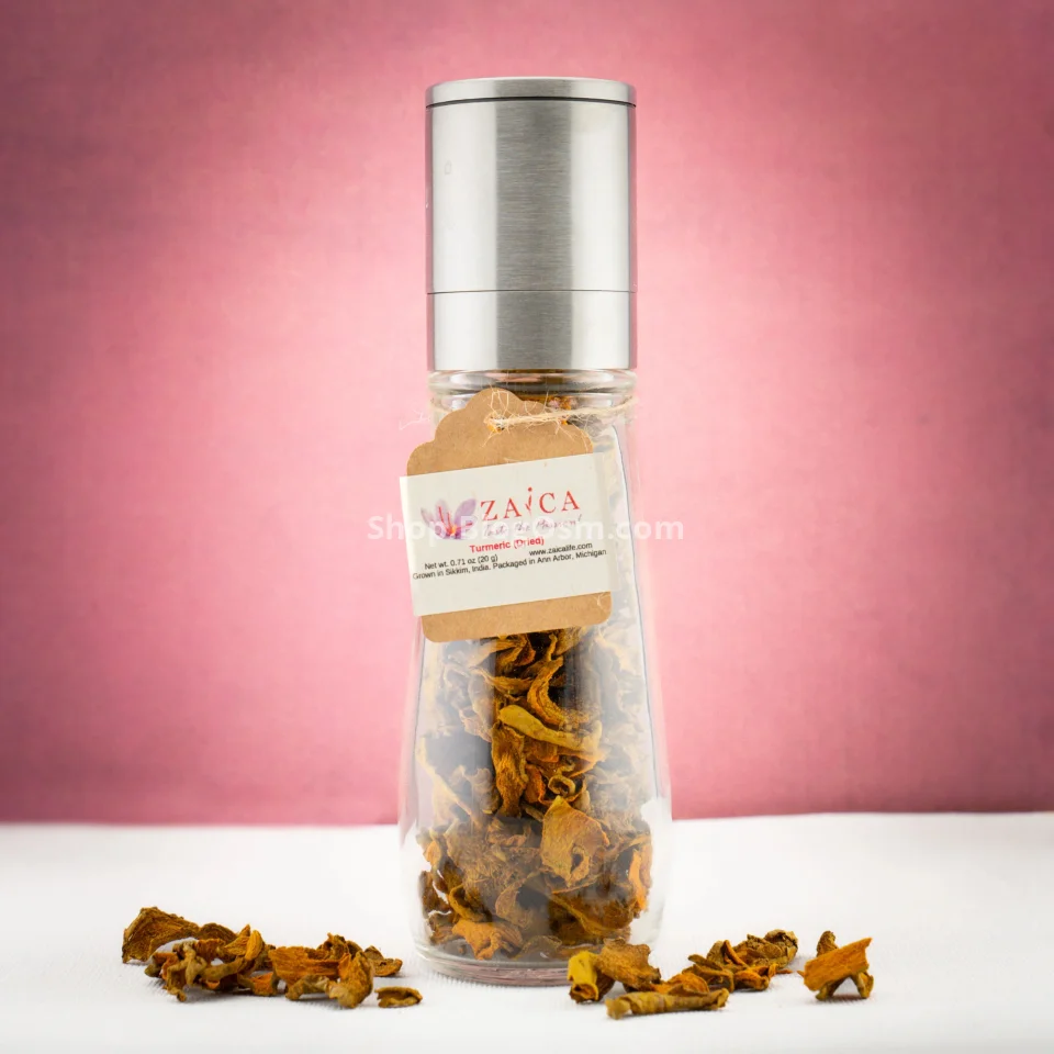 Dried Turmeric in Mill – Pure & Aromatic Ground Turmeric for Everyday Cooking