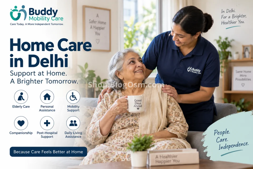 Home Care Delhi for Elderly People Living Alone