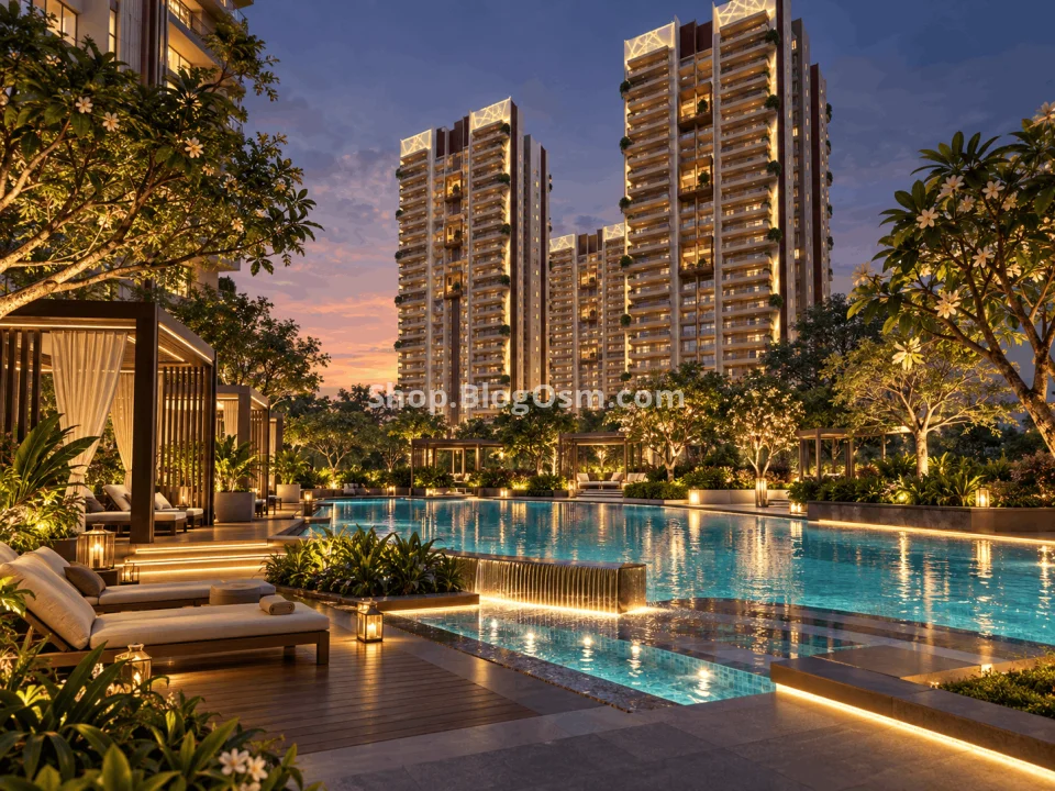 Cocoa County Sector 88A Gurgaon | 3 & 4 BHK Luxury Apartments