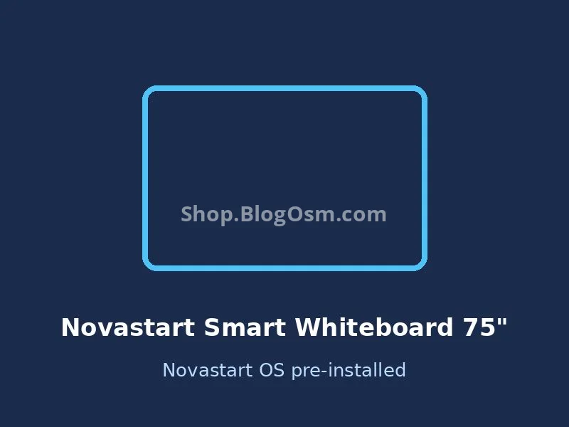 Novastart 75" Smart Whiteboard with Novastart OS